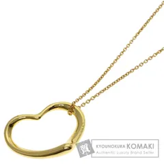 TIFFANY&Co. ティファニー オープンハート ネックレス K18YG レディース [中古]