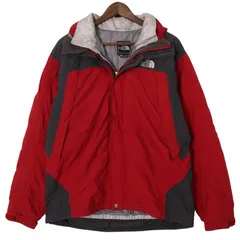 00年代 THE NORTH FACE ノースフェイス HYVENT マウンテンパーカー アウトドア レッド (メンズ M) 中古 古着 A1320