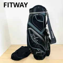 ゴルフ　一式　Fitwayキャディバック付き　中古ボール10個付き　左利き protoursports_a-200001