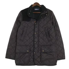 Polo by Ralph Lauren ポロ ラルフローレン キルティング ジャケット ブラック (メンズ S) 中古 古着 A1788