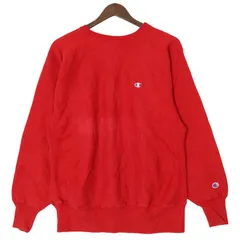 90年代 USA製 Champion チャンピオン REVERSE WEAVE リバースウィーブ スウェット レッド (メンズ LARGE) 中古 古着 A1966