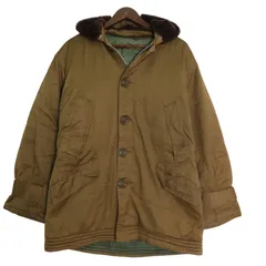 60年代 B-9 フライトジャケット ミリタリージャケット ヴィンテージ カーキ (メンズ L) 中古 古着 A2403