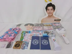  中古品 なにわ男子 長尾謙杜 フォトハンガー 他 CD うちわ Tシャツ ペンライト 等 グッズセット