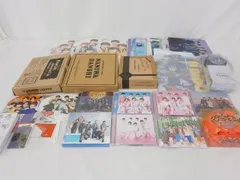  中古品 なにわ男子 のみ BON BON VOYAGE 他 CD カレンダー うちわ クリアファイル ペンライト 等 グッズセット