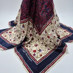 【used品】美品！PIERRE BALMAIN レディーススカーフ シルク100%