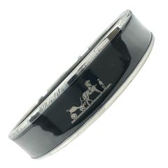 HERMES エルメス カレーシュPM シルバー 白 エナメル - メルカリ