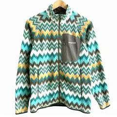 モンベル mont-bell  フリース クリマプラス 100 プリント ジャケット  1106629  レディース XL