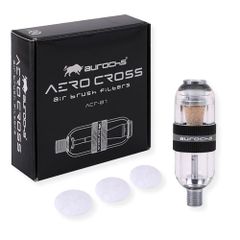 Ausuc LEDライト付 エアーブラシ用 塗装ブース 交換フィルター付