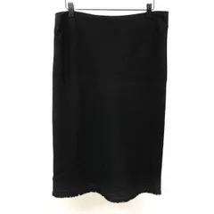 【新品】[印象N] ANNE KLEIN アンクライン スカート レディース 17号 3XL 4L 黒 羊毛×レーヨン 後ろの裾にスリット 後ろファスナー 大きい 大きめ クイーンサイズ 裏地付き ひざ下丈のサムネイル