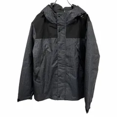 【新品】[印象N] ikka イッカ パーカー / ジャケット メンズ M ヘザーネイビー 杢紺×黒 ポリ100% ハイネックフード フードに調節ゴム 内ポケット無し 薄手の中綿入りの長袖ライナー付き 長袖 裏地付きのサムネイル
