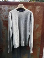 90's ポロラルフローレン ラムウールニット