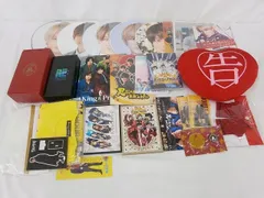  中古品 King & Prince 平野紫耀 First Concert Tour 2018 DVD 他 うちわ ペンライト クッション クリアファイル 等グッズセット