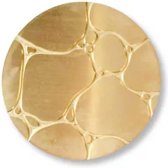 水面 波模様 シーリングスタンプ ヘッド 30mm 真鍮製 ヘッドのみ｜シーリングワックス 封蝋 パーツ ハンドメイド 手紙 招待状 ギフト 封印用