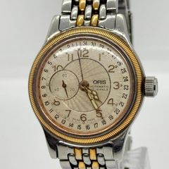 オリス 腕時計 ポインター デイト 裏スケ 自動巻き 中古美品！(22036 