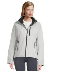 ヘリーハンセン レディース アウター コート ジャケット Helly Hansen Crew Hooded Midlayer Jacket 20 Grey Fog グレー