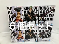 未開封 ワンピース KingOfArtist ルフィー SpecialVer ロロノア・ゾロ サンジ フィギュア 6個セット LF4157 f099