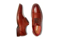 ステイシーアダムス メンズ シューズ オックスフォード キャップ Stacy Adams Maddox Cap Toe Oxford Cognac