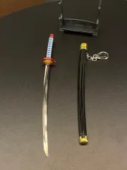 22cm日輪刀キーホルダー 鬼滅の刃-義勇 伊之助 善逸 炭治郎 時透 無一郎