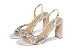 バッジェリーミシュカ レディース シューズ ヒール Badgley Mischka Jenesisoft White ホワイトのサムネイル