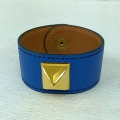 HERMES エルメス メドール ブレスレット ブルー ブラウン - メルカリ