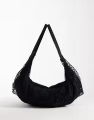 エイソス メンズ バッグ ASOS DESIGNetote Black ブラックのサムネイル