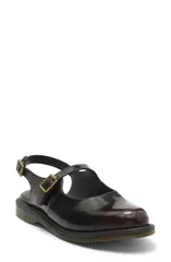 ドクターマーチン レディース シューズ パンプス Dr Martens Madaline Slingback Mary Jane Flat Cherry Red レッドのサムネイル
