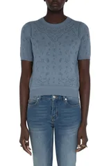ザディグ エ ヴォルテール レディース アウター パーカー・スウェット セーター コットン Zadig Voltaire Dolly Bandana Pointelle Cotton Sweaterのサムネイル