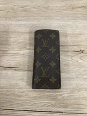 LOUIS VUITTON ルイヴィトン  眼鏡ケース ブラウン モノグラム 平塚店　衣料品 Ｌ