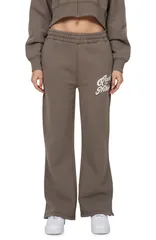 グッドフォーナッシング レディース ボトムス カジュアルパンツ Good For Nothing Funk Relaxed Flared Jogger Brown ブラウン