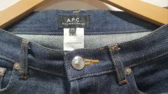 A.P.C. アーペーセー プチニュースタンダード デニムパンツ ウエスト 31インチ 総丈 91cm