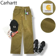 【定番】 カーハート Carhartt ワークパンツ ペインターパンツ 29 x 34 カーキ メンズ レディース ユニセックス 男女兼用 アメカジ ストレート カジュアル