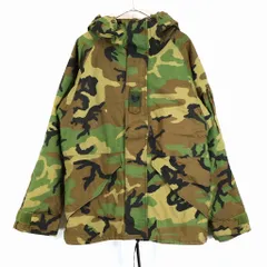 90年代 米軍実物 U.S.NAVY ECWCS GEN1/PARKA ミリタリー ウッドランドカモ (メンズ SMALL-REGULAR) O0024