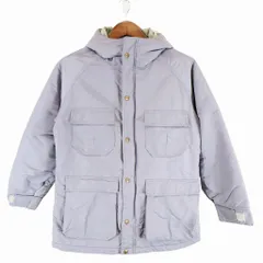 70年代 USA製 L.L.Bean エルエルビーン 中綿ジャケット アウトドア パープル (メンズ M) O5463 中古 古着