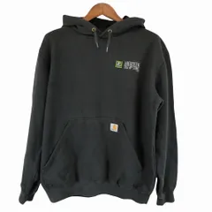 Carhartt カーハート ワンポイント フーディー パーカー プルオーバー ブラック (メンズ M) O5467