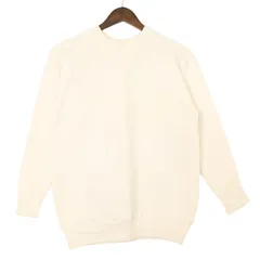 60年代 TOWNCRAFT タウンクラフト 無地 ラグランスウェット ヴィンテージ アイボリー(メンズ M)中古 古着 A2891のサムネイル