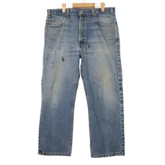 00年代 USA製 Levi's リーバイス 505 デニムパンツ ブルー (メンズ W38 L32) 中古 古着 A2900