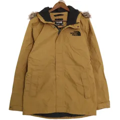 00年代 THE NORTH FACE ノースフェイス 中綿 ナイロンジャケット アウトドア ブラウン (メンズ M) 中古 古着 A2932
