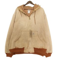 90s Carhartt アクティブジャケットJ03 ブラウン カーハート - メルカリ