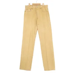 90年代 USA製 Levi's リーバイス 501 デニムパンツ ベージュ (メンズ W34 L34) 中古 古着 A3225