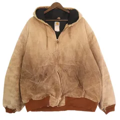 Carhartt カーハート アクティブジャケット 大きいサイズ ベージュ (メンズ 3XL相当) 中古 古着 A3035