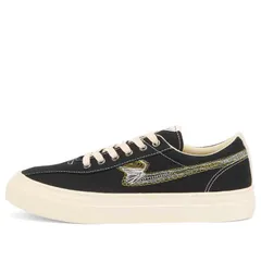 エス ダブリュー シー メンズ シューズ スニーカー Stepney Workers Club Dellow SStrike Repair Stitch Sneaker Black ブラックのサムネイル