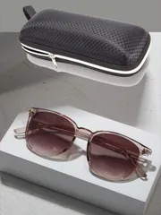 アクセサリー レディース アイアクセサリー ファッショナブルサングラス ジッパー付きサングラスケース カジュアルサングラス ビーチサングラス レディース 日よけアクセサリー サングラス ファッションシェード エレガ