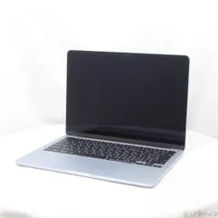 ソフマップ 〔中古品〕 MacBook Air 13.6-inch Early-2025 MC6T4J／A Apple M4 10コアCPU_8コアGPU 16GB SSD256GB スカイブルー 〔26.3 Tahoe〕【262】