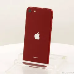 ソフマップ 〔中古品〕 iPhone SE 第3世代 64GB プロダクトレッド MMYE3J／A SIMフリー【344】