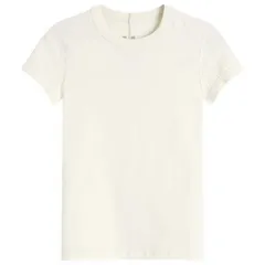 リックオウエンス レディース トップス Tシャツ クロップド Rick Owens Cropped Level TShirt Naturalのサムネイル