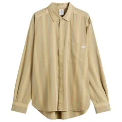 ポーラー スケート カンパニー メンズ トップス シャツ Polar Skate Co Ben Stripe Shirt Green Stripe グリーンのサムネイル