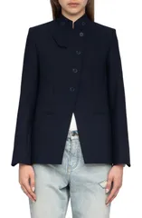 ザディグ エ ヴォルテール レディース アウター ジャケット・ブルゾン Zadig Voltaire Verysa Jacket Encreのサムネイル