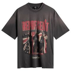 リプレゼント メンズ トップス Tシャツ Representhe American Dream On Tour TShirt Sun Fade Grey グレー