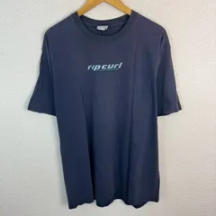 RIP CURL リップカール Tシャツ バックプリント ネイビー メンズ 古着 ストリート アウトドアのサムネイル