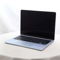 ソフマップ 〔展示品〕 MacBook Air 13.6-inch Early-2025 MC6T4J／A Apple M4 10コアCPU_8コアGPU 16GB SSD256GB スカイブルー 〔macOS v26.3.2〕【344】